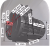 Elektromotor der Low-Cost-Serie 
