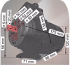 Elektromotor der Low-Cost-Serie 