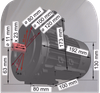 Elektromotor der Low-Cost-Serie 