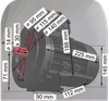 Elektromotor der Low-Cost-Serie 