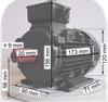 Elektromotor der Low-Cost-Serie 