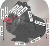 Elektromotor der Low-Cost-Serie 