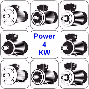D Mot Elektromotor 4 KW